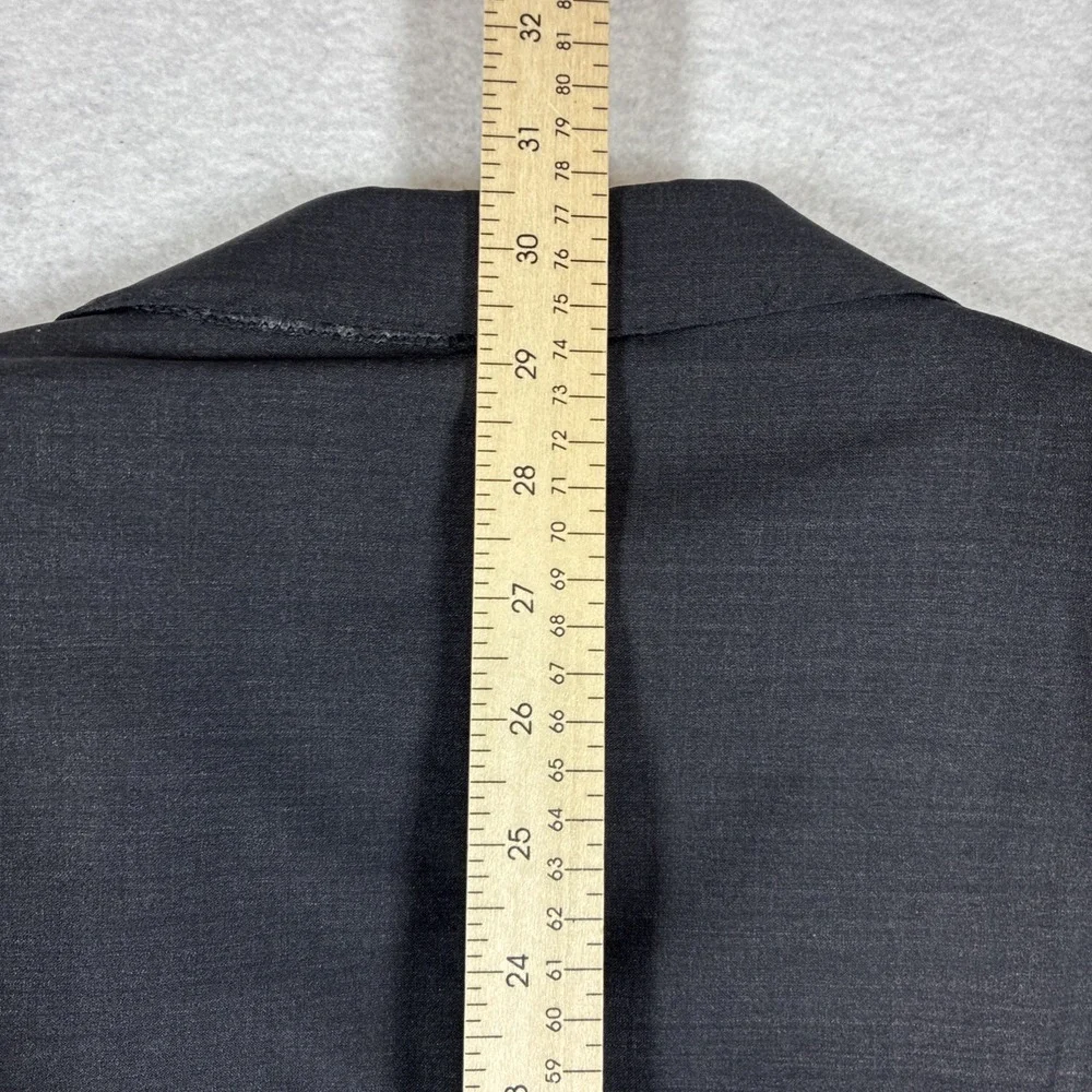 Brooks Brothers Explorer Regent Fit Black Wool Blend Sport Coat Blazer 39R